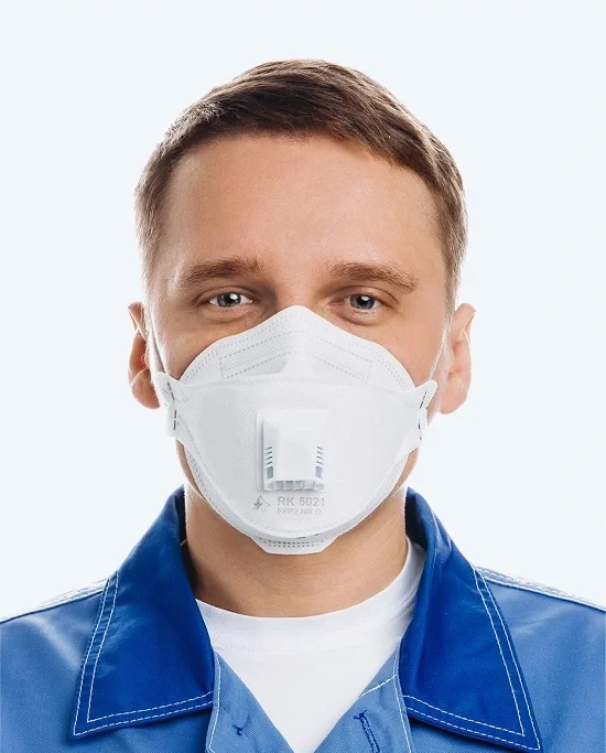 Респиратор с клапаном выдоха RK 5021 FFP2 NR D (аналог 3М 9322)