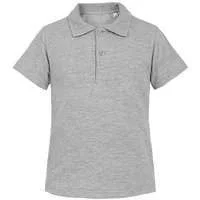 Рубашка поло детская Virma Kids, серый меланж
