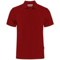 Рубашка поло мужская Neptune, вишнево-красная