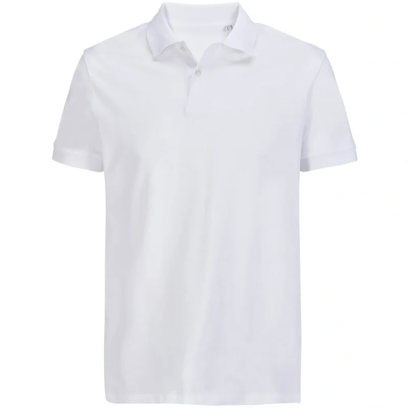 Рубашка поло унисекс Pacific, белая