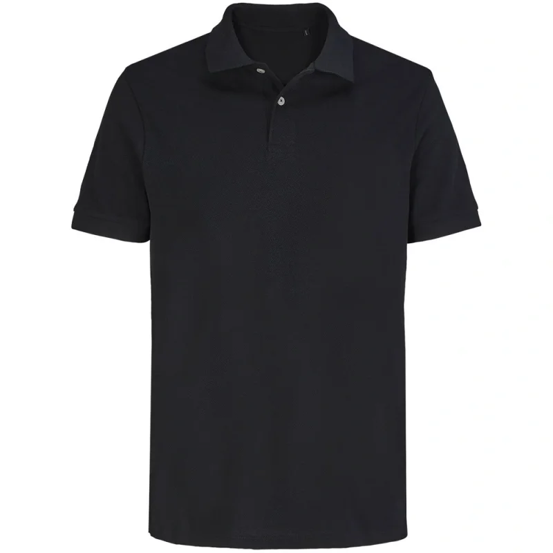 Рубашка поло унисекс Pacific, черная