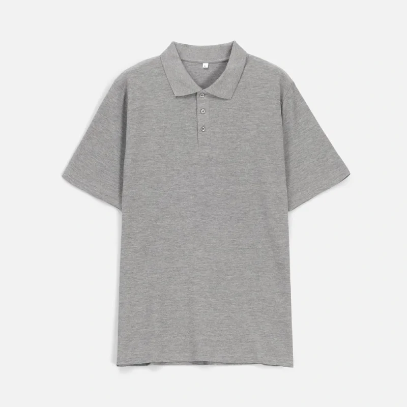 Рубашка поло унисекс Tervise, серый меланж