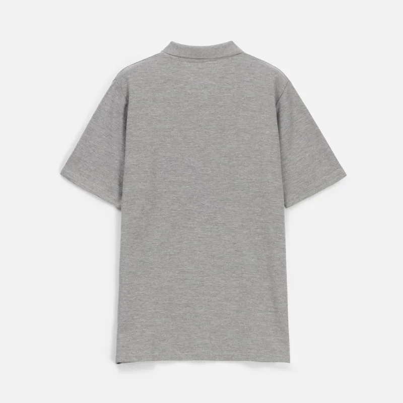 Рубашка поло унисекс Tervise, серый меланж