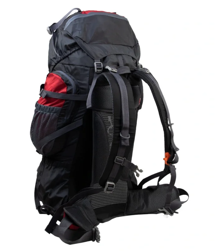 Рюкзак туристический каркасный IFRIT "Marader" (80+5 л.) красный Р-999-85