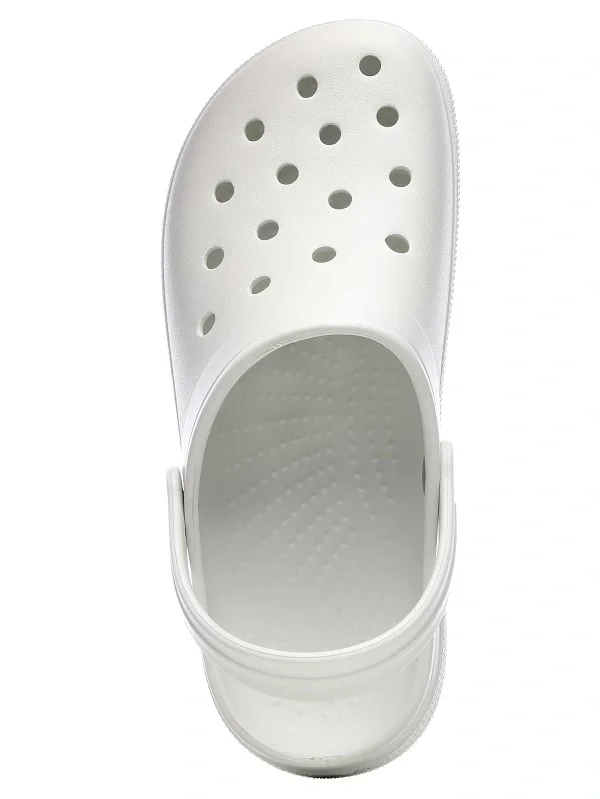 Сабо ЭВА 1335 SLAKS (SPECI.ALL) с перфорацией и ремешком, белые