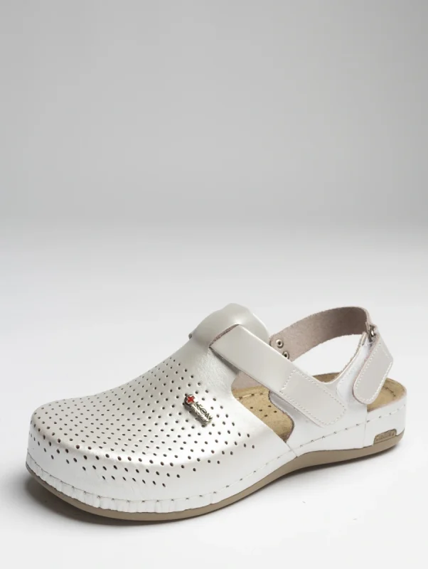 Сабо LEON ортопедические женские MED951P, перламутр