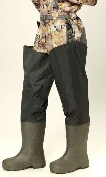 Сапоги рыбацкие ЭВА/НЕЙЛОН 167-08 ХИЩНИК (SARDONIX) мужские, оливковые ЛИКВИДАЦИЯ