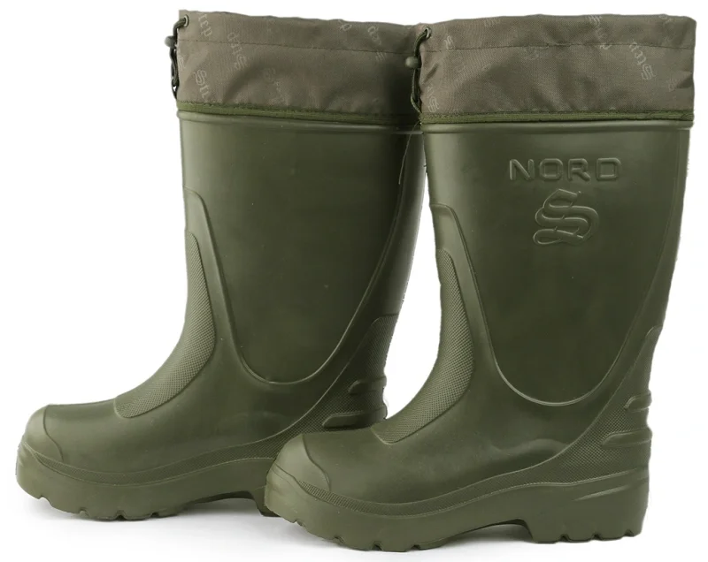 Сапоги ЭВА НОРД -45С (STEP) с надставкой, утепленные (вкл. чулок), оливковые (-45°С)