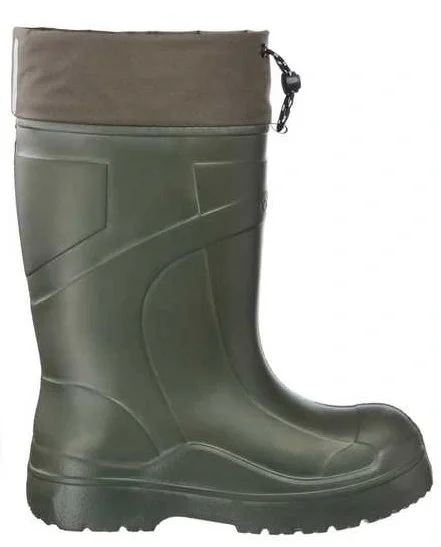 Сапоги ЭВА/ТЭП Т-60 (TORVI) мужские, с надставкой, утепленные (вкл.чулок), оливковые (-60°С)