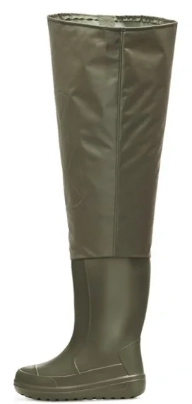 Сапоги рыбацкие ЭВА/ТЭП + Нейлон ПЕЧОРА (TORVI) женские, утепленные, оливковые