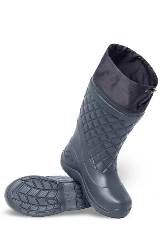 Сапоги ЭВА С-051 (БАРС) женские, утепленные, с манжетой, серые (-50°С)