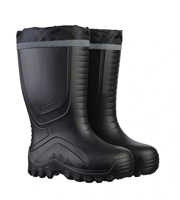Сапоги ЭВА STRIKER 2002НУ (ДЮНА) мужские, утепленные, с надставкой, черные
