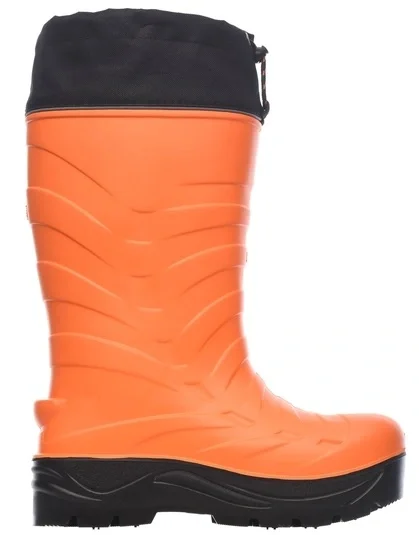 Сапоги ЭВА/ПУ 921-70PW (SPECI.ALL) муж., комп. подн., с надстав., утепл. (вкл.чул), оранж (-70°C)
