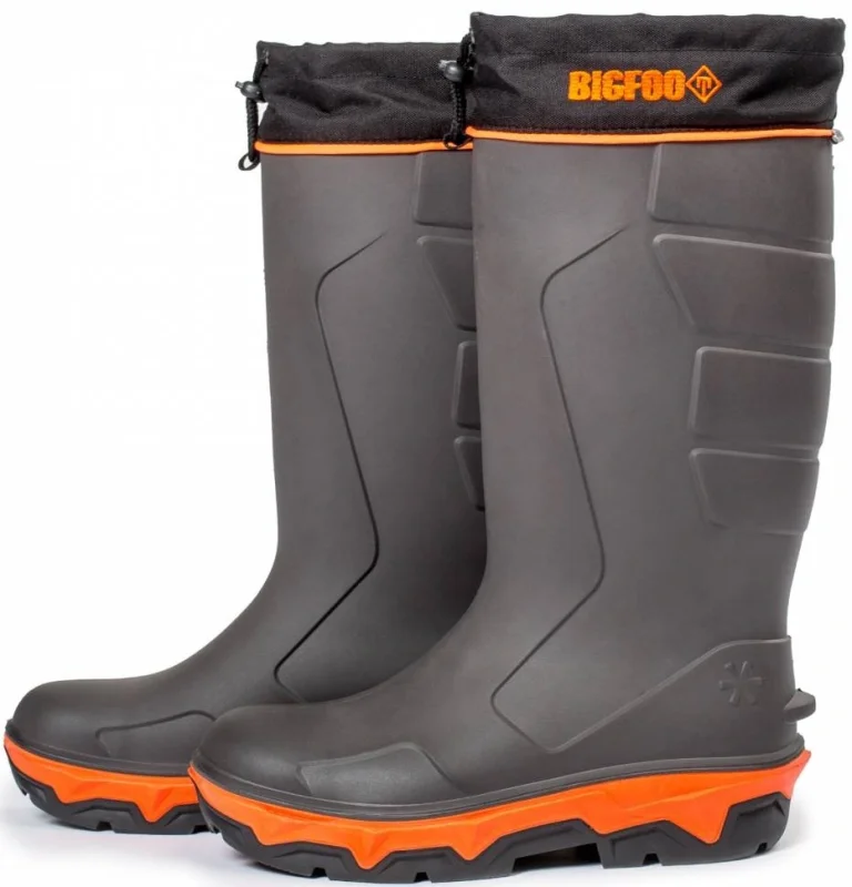 Сапоги ПУ/Нитрил С1001 BIGFOOT PROF PLUS (ТЗРО) муж., ком.подн, кевл. стел, утепл., графит (-40°С)