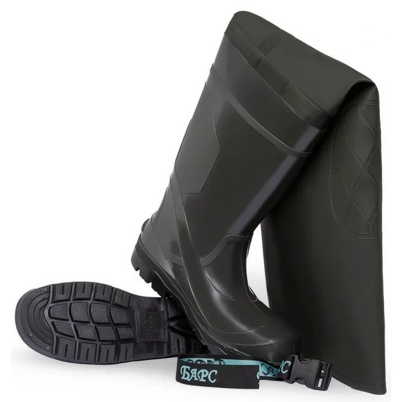 Сапоги рыбацкие ПВХ/ВИНИТОЛ СБ (БАРС) мужские, оливковые