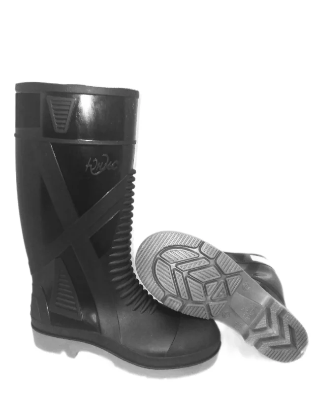 Сапоги ПВХ ЮСХП+АП(ЮНИС) комп. подносок и кевларовая стелька, черные