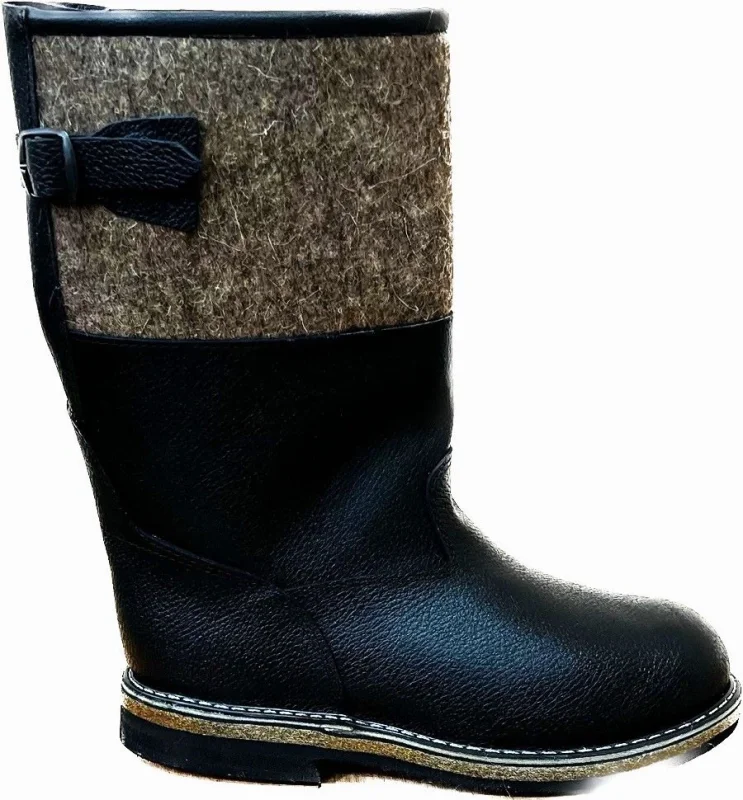 Сапоги войлочные ПОЛЯРНИК мужские, комп. подносок (подошва резина+войлок)