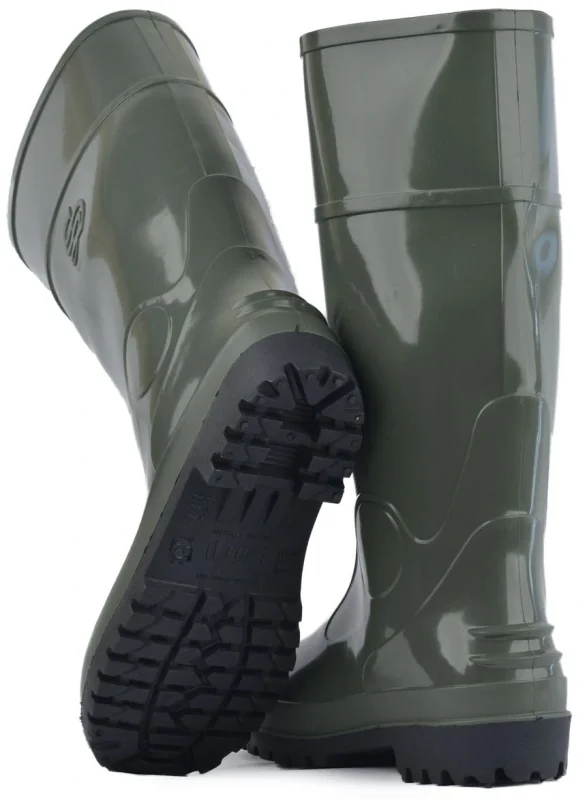 Сапоги ПВХ В-40 МБС ПС (STEP) мужские, мет.подносок и мет.стелька, оливковые