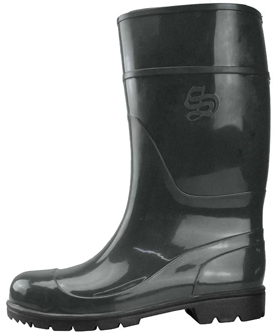 Сапоги ПВХ Е-34 МБС П (STEP) женские, мет. подносок, черные