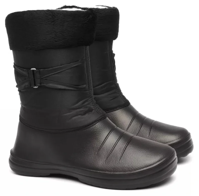 Сапоги ЭВА КАРОЛИНА 208-03 (SARDONIX) женские, утепленные, черные (-15°С)