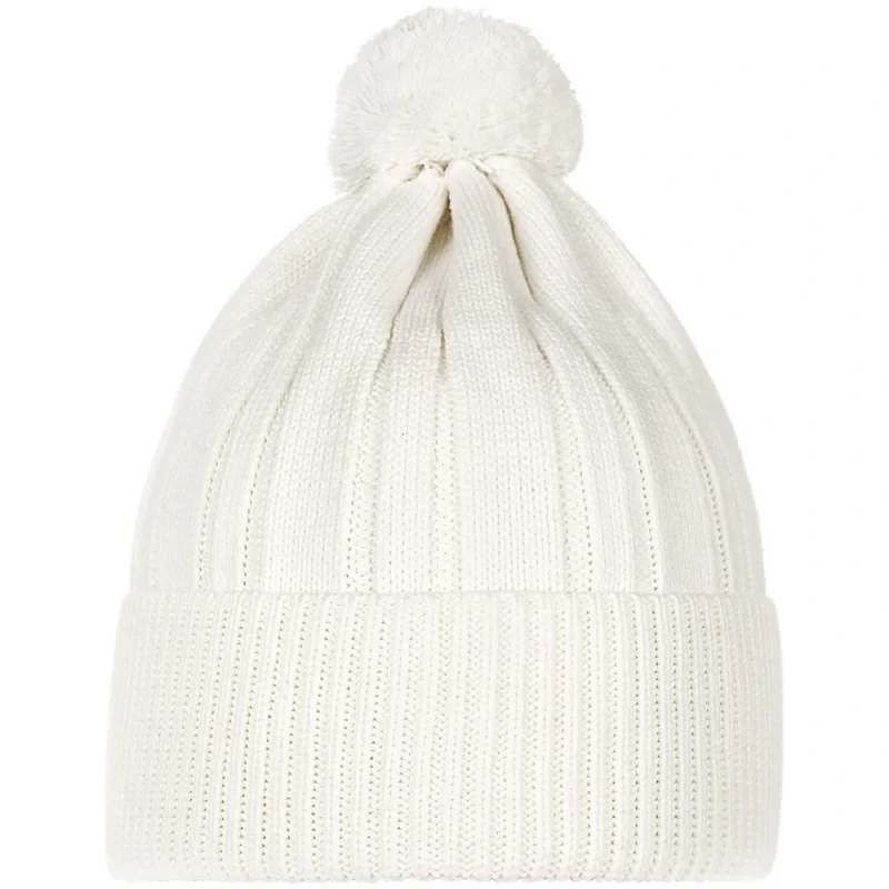 Шапка Knit Beat, белая (молочная)