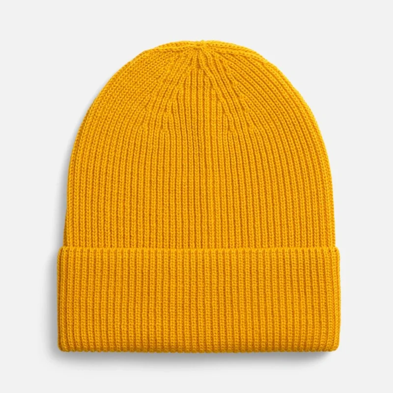 Шапка Nobilis Mono, желтая (медовая)