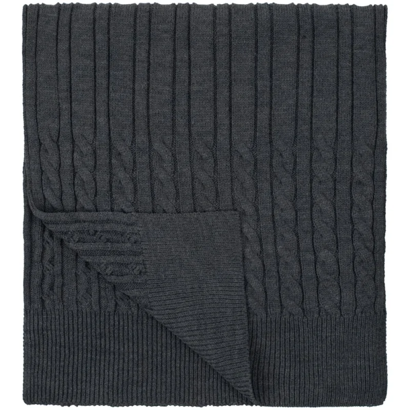 Шарф Heat Trick, черный меланж