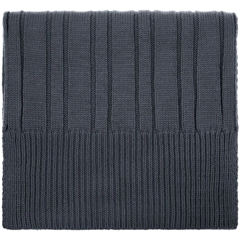 Шарф Knit Beat, серый (графит)
