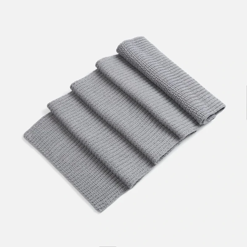 Шарф Nordkyn, светло-серый меланж