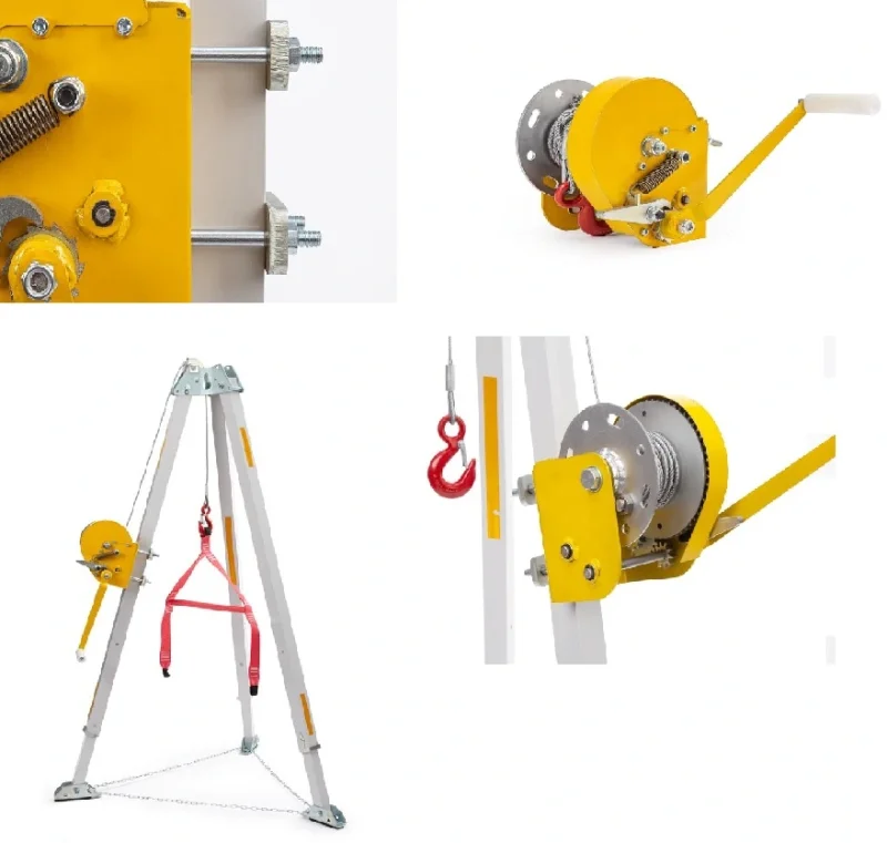 Штатив - тренога (трипод) ТМ-2Л "МОЛОТ" с лебедкой