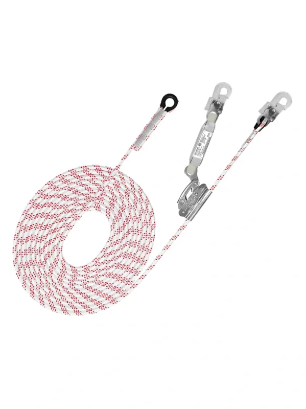 Средство защиты ползункового типа на гибкой анкерной линии "ОкаПром" серия "ЛайнПром" 10 метров