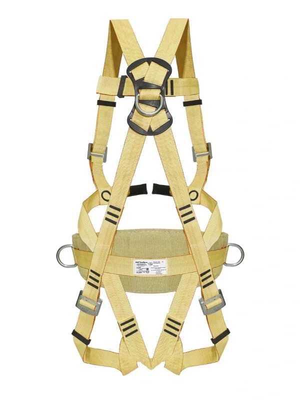 Страховочно-удерживающая привязь с наплечными и набедренными лямками "ОкаПром" УСП-2Ж4 (Огнеупорная)