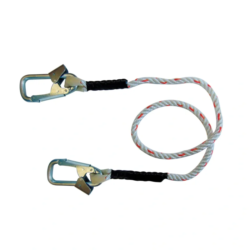 Строп канатный "ОкаПром" с двумя карабинами тип В (канат, КТ1, КТ1)