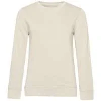 Свитшот женский BNC Inspire (Organic), молочно-белый