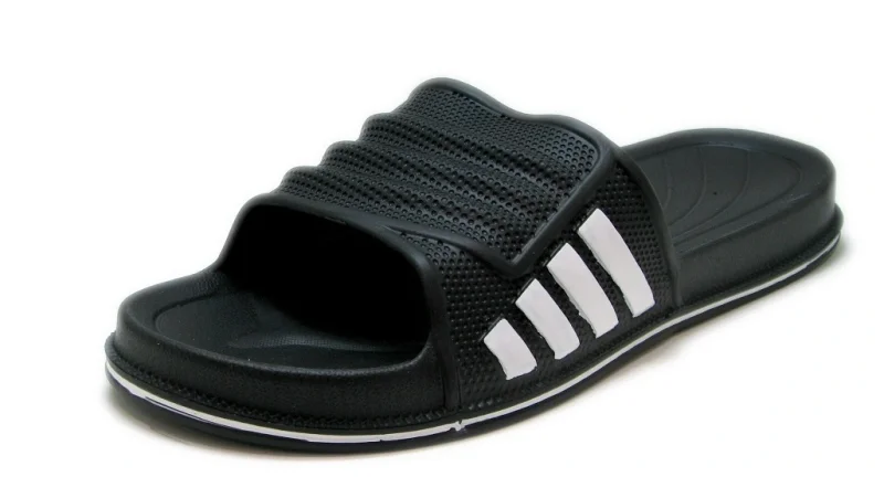 Тапки муж. ЭВА LC, цвет ЧБ, ассорт.короб-8 пар (40/41-2;42-2;43-2;44/45-2), цв. в асс