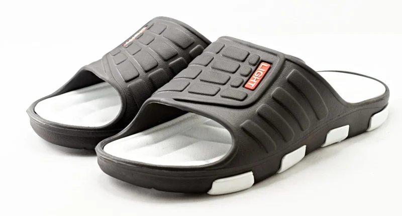 Тапки муж. ЭВА LC, цвет сине-голубой, ассорт.короб-8 пар (40/41-2;42-2;43-2;44/45-2), цв. в асс