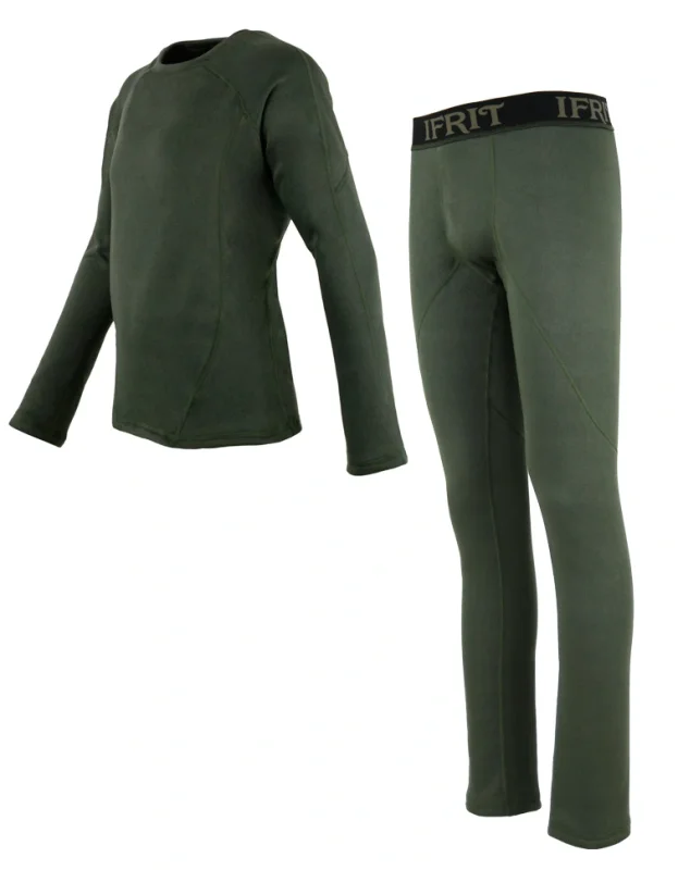 Термобелье "IFRIT Frost extreme" флис 280 г/м, цвет хаки ТБ-012