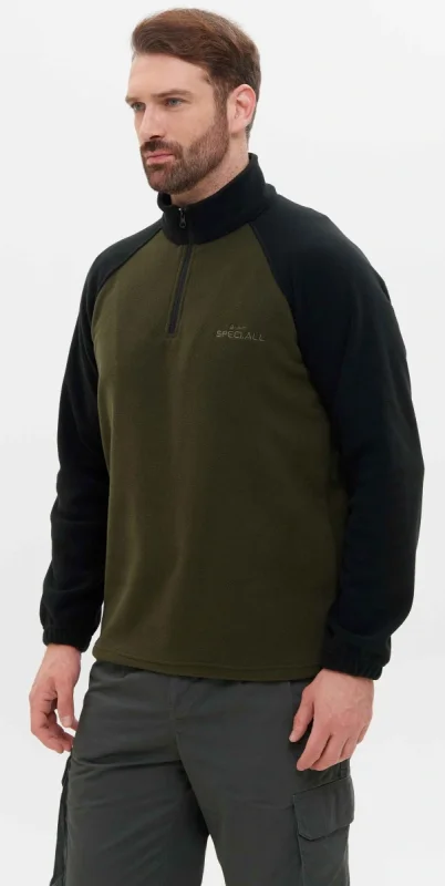 Толстовка флисовая ТФК-01 RIVERSIDE (SPECI.ALL) олива-черный