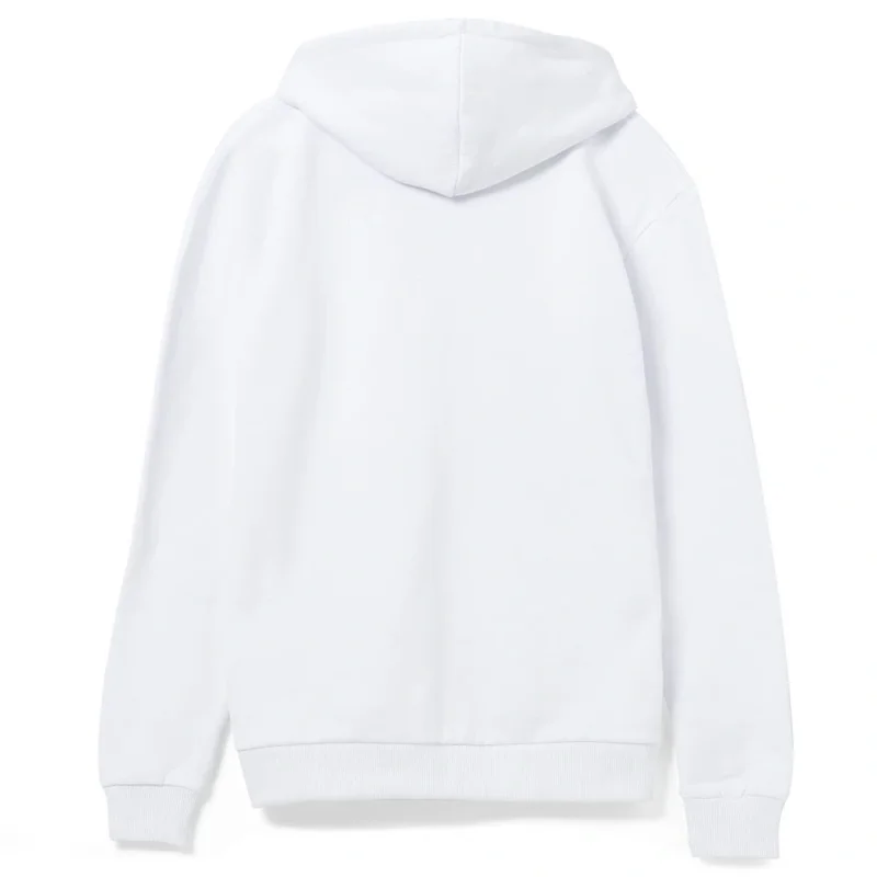 Толстовка на молнии с капюшоном Siverga Heavy 2.0, белая