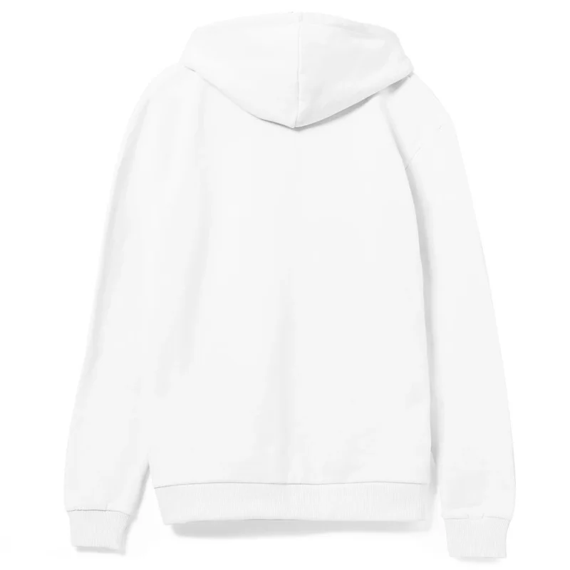 Толстовка на молнии с капюшоном Siverga Heavy, белая (белоснежная)