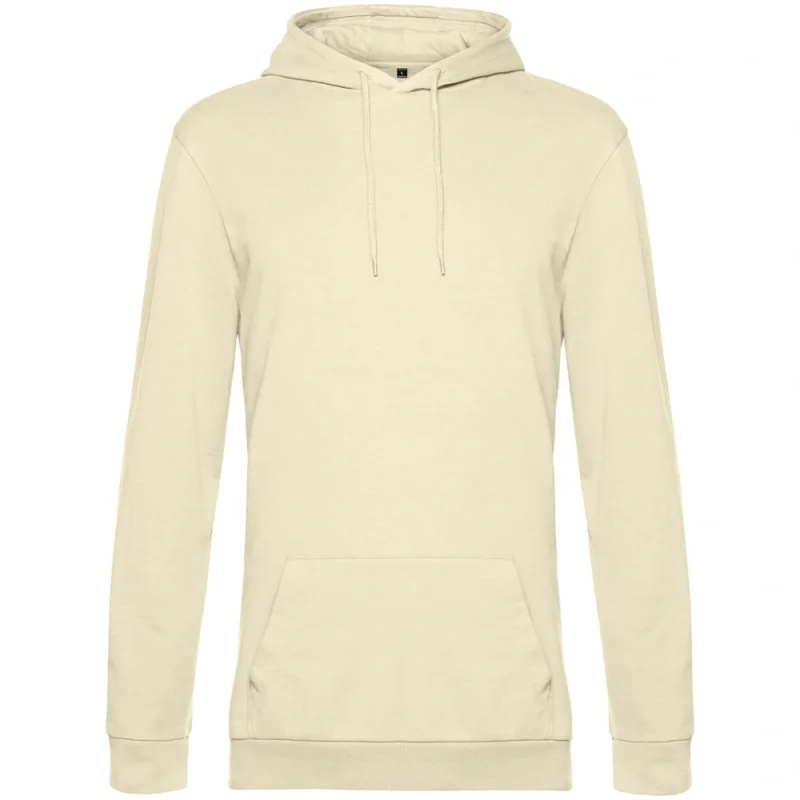 Толстовка с капюшоном унисекс Hoodie, светло-желтая