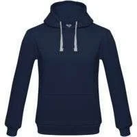 Толстовка с капюшоном Unit Kirenga Heavy, темно-синяя