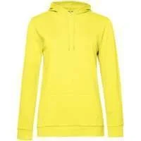 Толстовка с капюшоном женская Hoodie, желтая