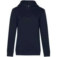 Толстовка с капюшоном женская Queen, темно-синяя