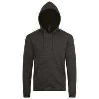 Толстовка унисекс Stone, черный меланж