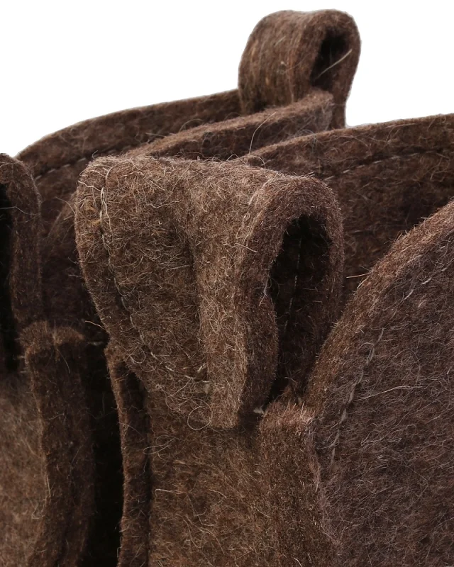 Валенки шитые "Валеши 2/4 3311" с подошвой ЭВА, серые