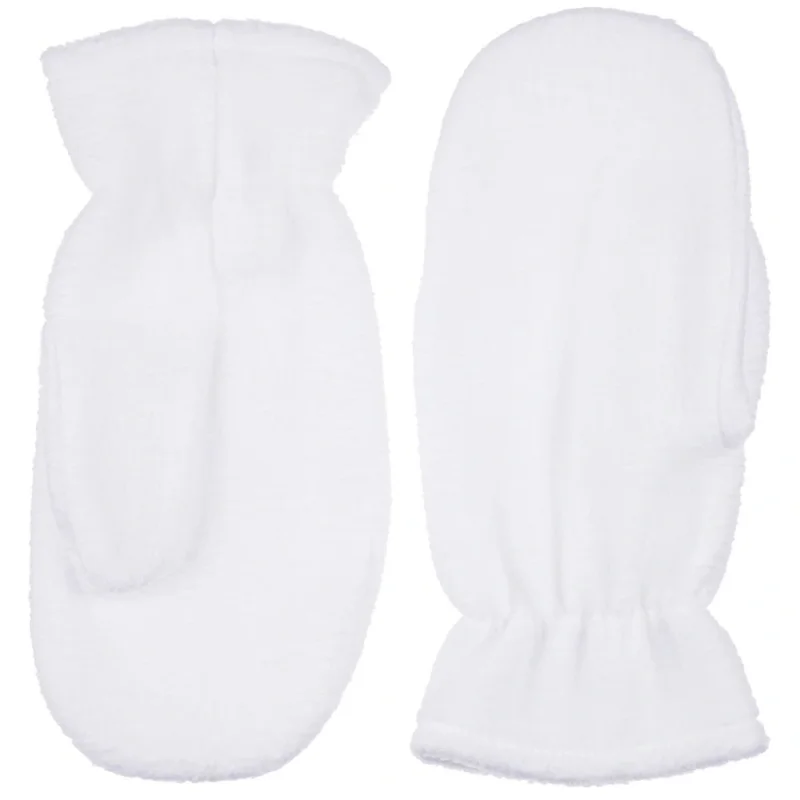 Варежки Fleecy, белые