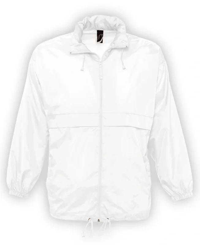Ветровка из нейлона Surf 210, белая