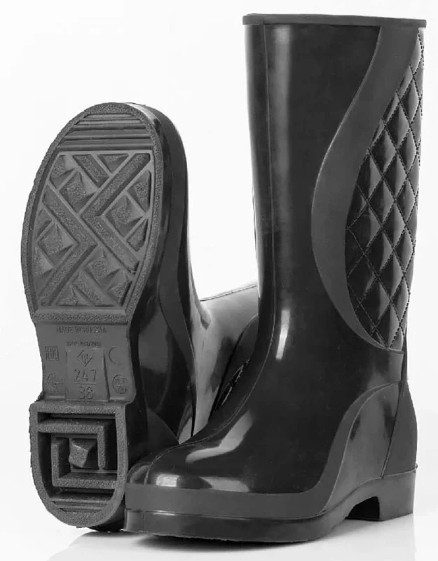 Сапоги резиновые шахтерские С392/1 (ТЗРО) женские, комп. подносок, метал. стелька, черные