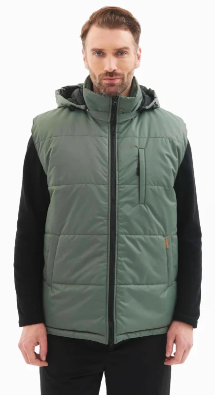 Жилет утепленный ЖД-02 (SPECI.ALL) зеленый